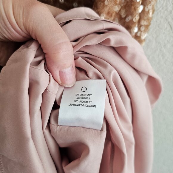 NWT | Sachin + Babi Sequin One Shoulder Carmen Dress in Honey Midi Size 6 - Picture 9 of 9